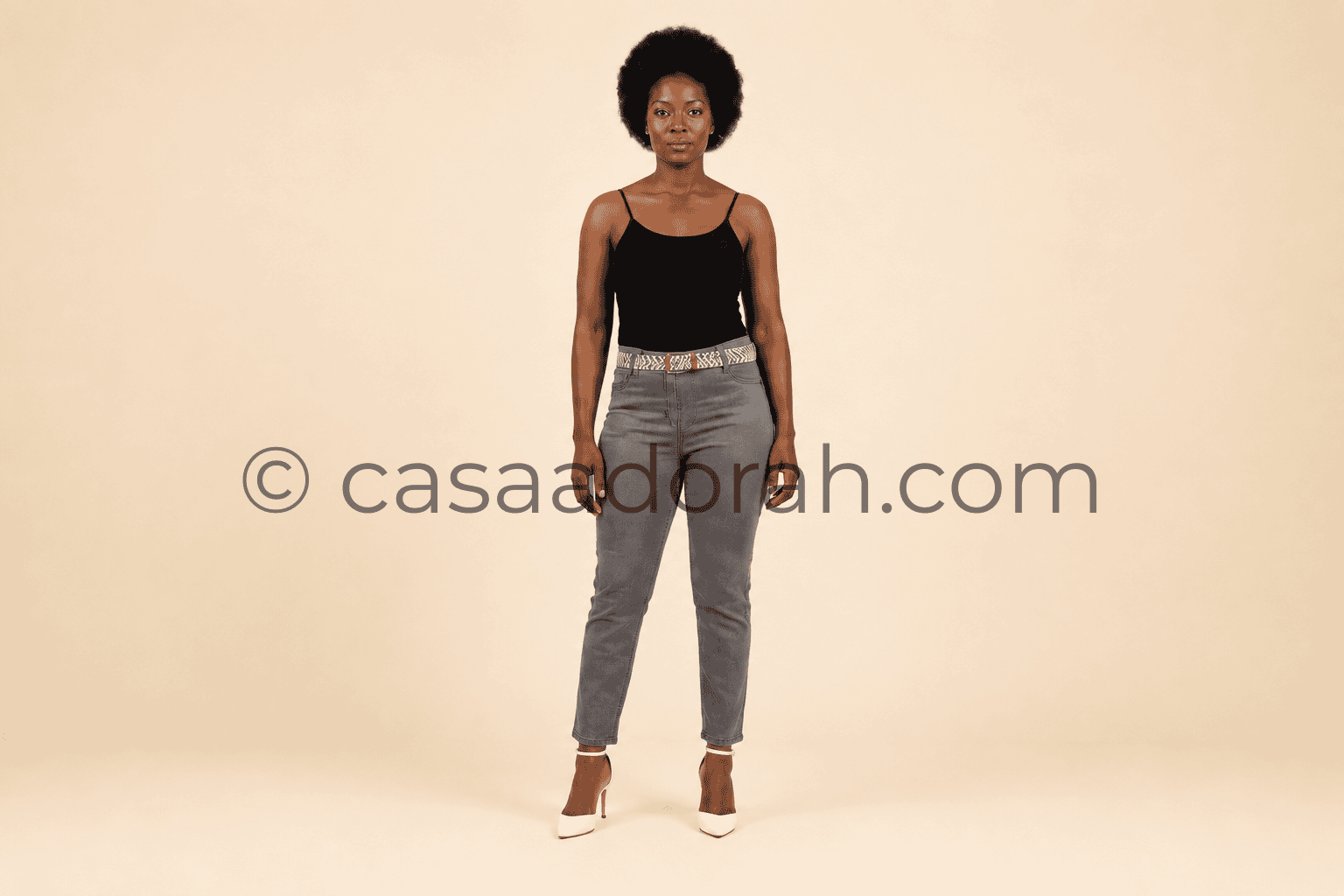 DENIM TROUSER