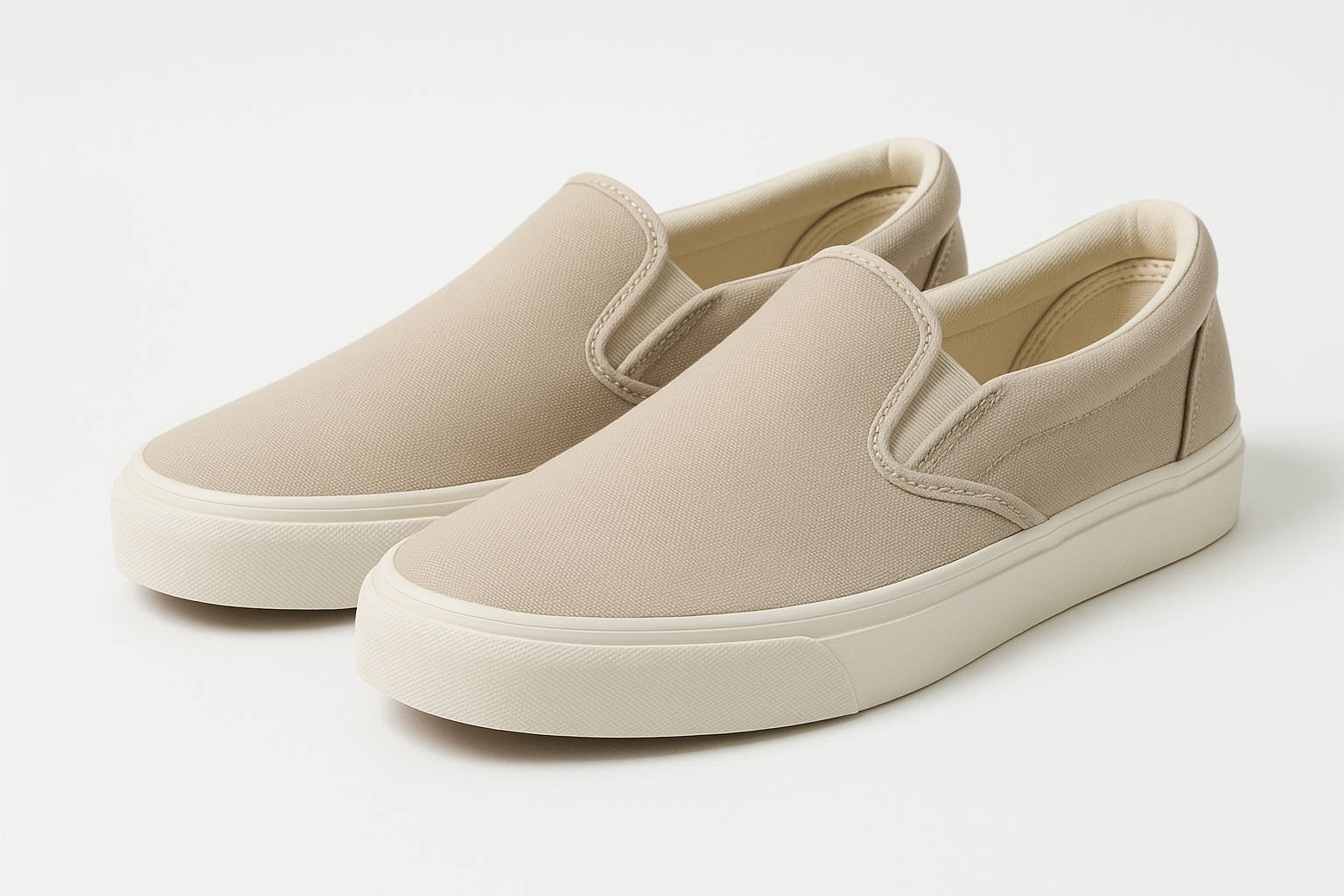 Canvas Slip-On Shoes